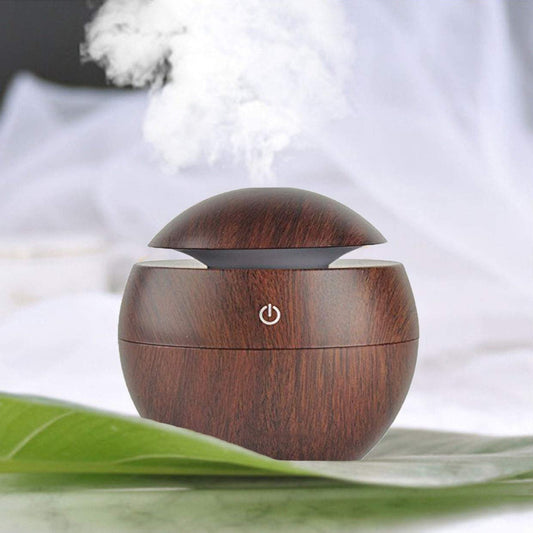 Rustic Wooden Humidifier - Relaxing mist for home and office